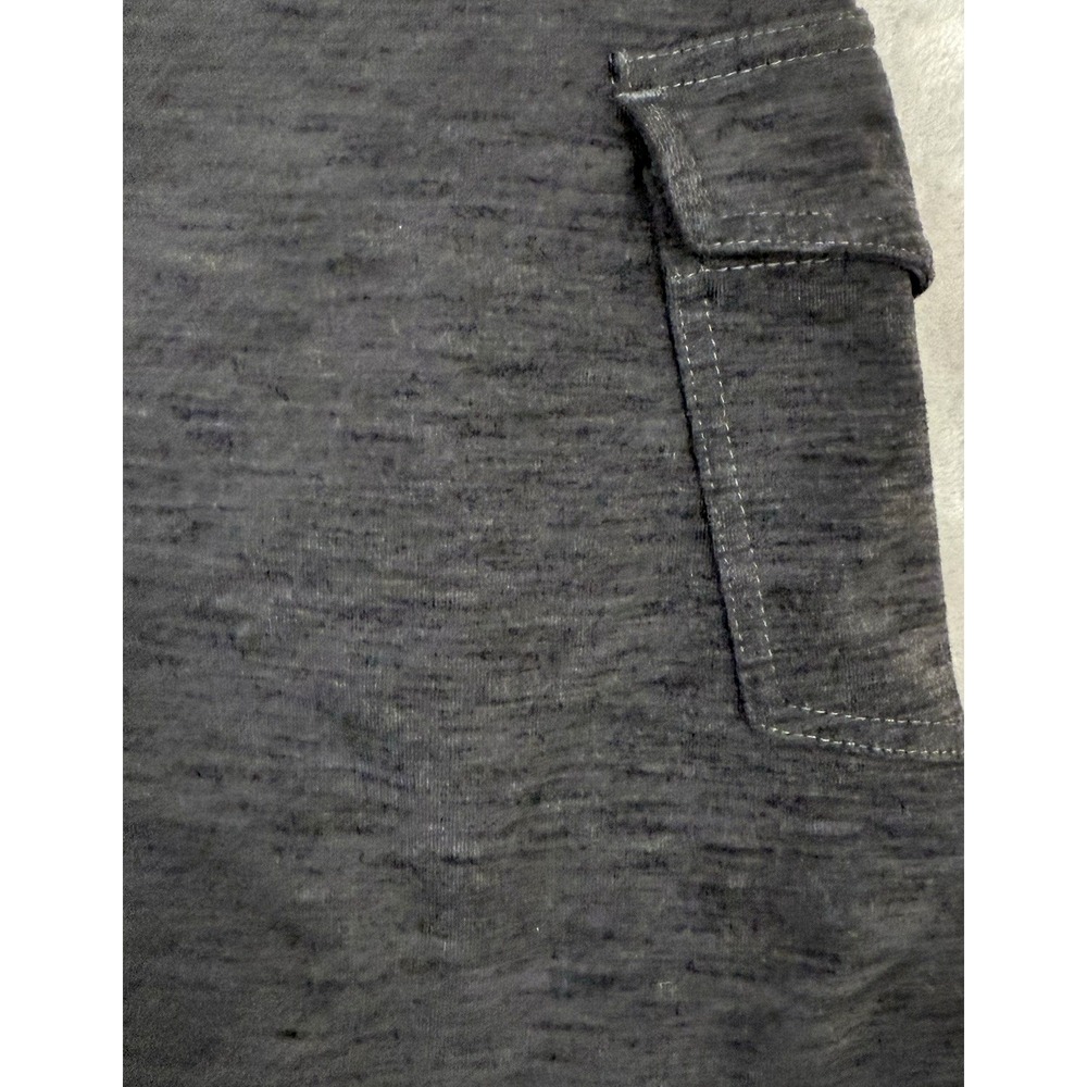 KUHL Mova Short Heather Gray Womens L Knit Stretch Pickleball  Logo Sporty Comfy - Picture 4 of 14